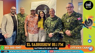 El Sabroshow 891FM Ottawa Canada en vivo Saturday 05 Oct del 2024 [upl. by Airliah736]