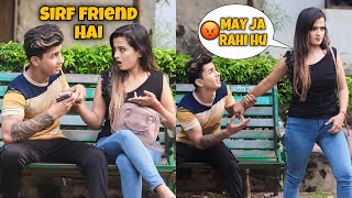 Surbhi Bura Maan Gayi😂Call Prank On Girlfriend  Classy Harsh [upl. by Nahgrom]