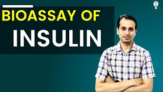 Bioassay of Insulin Mice and Rabbit Model  Bioassay Pharmacology [upl. by Igor]