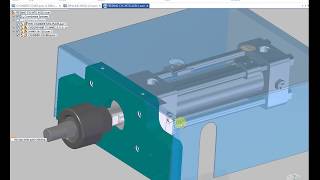 SHEET METAL CYLINDER COVER MODELLING IN SOLID EDGE [upl. by Ailhad461]