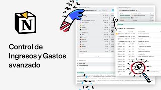 Control de gastos ingresos y ahorro en Notion [upl. by Linette775]
