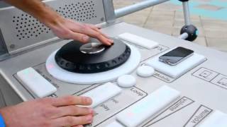 Lappset  outdoor DJtafel  tutorial [upl. by Tomkins]