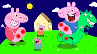 Zombie Apocalypse Zombies Appear At The Forest  Peppa Pig Funny Animation [upl. by Yhtomiht398]