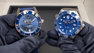 Omega Seamaster 300M vs Breitling Superocean Heritage [upl. by Adnoval]