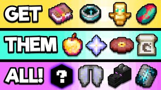 Ultimate Guide To RARE ITEMS In Minecraft 121 [upl. by Pressey463]