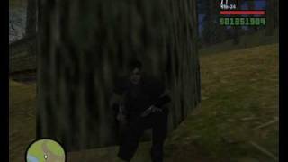 GTA San Andreas Misterix mod  parte 2 12 En busca de Jason Voorhees  Leatherface y Pissgy [upl. by Eirrotal]