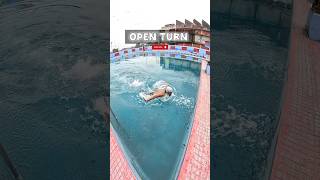 Open turn in Butterfly Swimming 🏊🏻‍♀️ Swimming Tips swimmingtips swimmingpool swim swimming [upl. by Anrak]