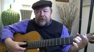 Willard Losinger Performs quotBobby Brown Goes Downquot by Frank Zappa with Guitar Accompaniment [upl. by Firman]