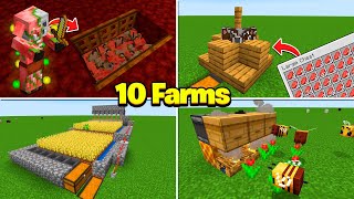 ✔️ 10 MELHORES FARMS QUE VOCÊ PRECISA FAZER NO SEU SURVIVAL [upl. by Harris]