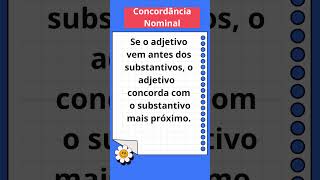 Concordância nominal e concordância verbal [upl. by Saberhagen]