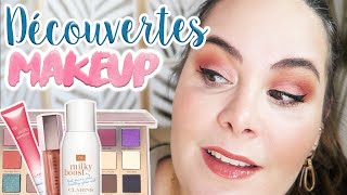 TUTO MAKEUP Top et flop Découvertes nouveauté Clarins amp 1ères impressions [upl. by Eellah]