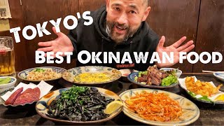 BEST Okinawan Restaurant in Tokyo Japan [upl. by Brunn]