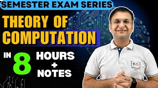 Complete TOC Theory of Computation in one shot  Semester Exam  Hindi [upl. by Leibrag]