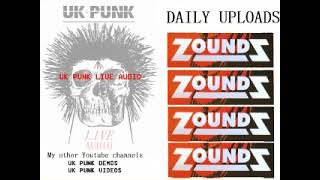 ZOUNDS  8581 The UJZ Kornstraße Hannover Germany  UK PUNK LIVE AUDIO [upl. by Hylan]