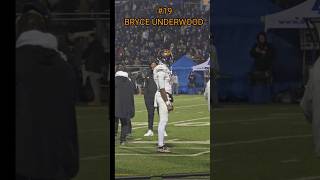 BRYCE UNDERWOOD LAST HIGH SCHOOL FOOTBALL GAME BellevilleHS BryceUnderwood 1QB LSU football [upl. by Areivax]