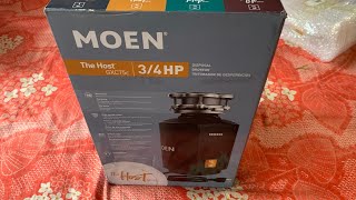 Moen The Host 34HP Garbage Disposal At Costco [upl. by Nessnaj]