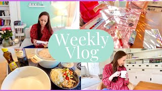 ☀️💞 Weekly VLOG I Koreanische Glasnudeln 🍜 I Mit Modelliermasse werkeln ❤️ ☀️💞 [upl. by Nennarb327]