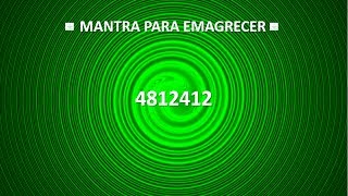 MANTRA 4812412 PARA EMAGRECER  Grigori Grabovoi Luiza Lia Neiva [upl. by Mayberry]