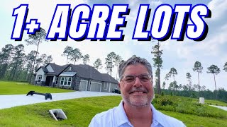 You Gotta See This New Construction Homes on 1 ACRE LOTS  Near Jacksonville For Sale [upl. by Enomes]