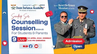 Live Counselling Session By Sandeep Sir To Clear All The Doubts Of Students And Parents [upl. by Means]