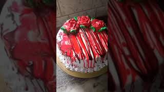 RED BEE cake 1kg shortscooking 🥰🎂👌 [upl. by Dal]