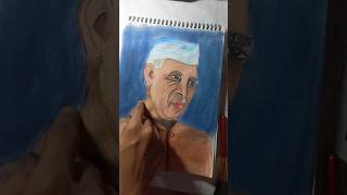 Drawing of Jawaharlal Nehrutamilvijayvoxvarisutamilsonganirudhsongtvkvijay trending [upl. by Millan]