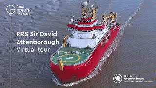 RRS Sir David Attenborough Virtual Tour [upl. by Kurtzman]