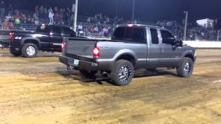 06 Duramax vs 04 Powerstroke [upl. by Tezil393]