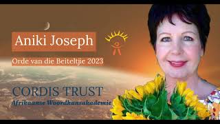 CORDIS TRUST se Orde van die Beiteltjie 2023 toegeken aan Aniki Joseph [upl. by Raimund]