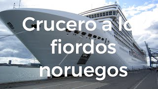 Crucero fiordos de Noruega  MSC Poesia por Jose LuisTagarro DisfrutoViajando [upl. by Nika992]