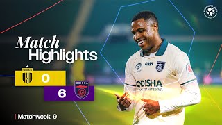 Match Highlights  Hyderabad FC 06 Odisha FC  MW 9  ISL 202425 [upl. by Abelard632]