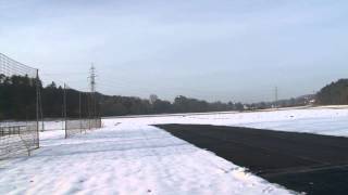 ready2fly Yak 130  snowflight and the Huntsman [upl. by Natsyrt328]