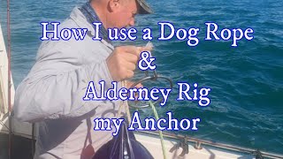 Small boats  How to use an Alderney Ring and a Dog Rope to anchor [upl. by Airolg]