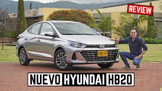 Nuevo Hyundai HB20 🔥 Ahora más moderno y seguro 🔥 Prueba  Reseña 4K [upl. by Ytirahs622]