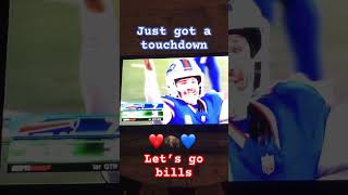 Let’s go bills Monday night football buffalobills buffalobills football mondaynightfootball [upl. by Hsotnas]