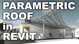 Parametric Roof in Revit Tutorial [upl. by Natty]