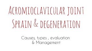 Acromioclavicular joint problems  Darlene  urdu amp Hindi [upl. by Lonny]