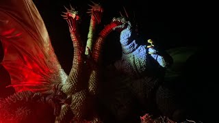 Godzilla vs King Ghidorah Stop Motion [upl. by Carilyn980]