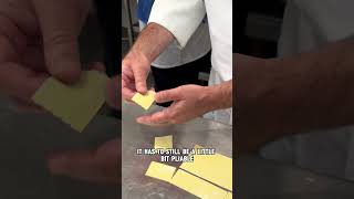 How To Make Bow Tie Pasta Farfalle 🍝 pasta culinaryschool farfalle culinaryeducation [upl. by Jaquith]