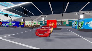 Driving as LIGHTNING MCQUEEN on Roblox [upl. by Stav]