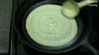 Moong Dal Dosa  Whole Green Gram Dosa  Pesarattu Recipe  Protein Rich Breakfast Recipe [upl. by Inalel611]