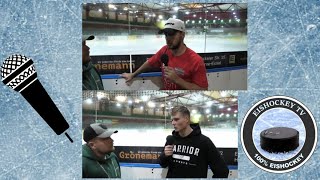 Interviews Ott Zernikel I Testspiel Herner EV Miners  Stuttgart Rebels 080924 [upl. by Eirised]