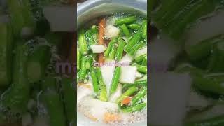 Sobji recipe 🥲🥲shorts food trending ytshorts cooking mamahinew [upl. by Zetrok]