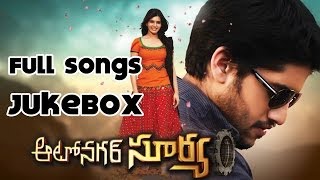 Autonagar Surya Movie  Full Songs Jukebox  Naga Chaitanya Samantha [upl. by Ecadnak]