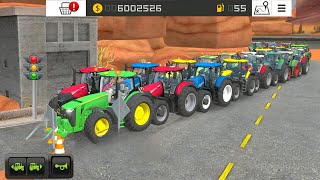 Fs 18 Traffic Jam  multiplayer gameplay  Farming Simulator 18 Timelapse fs18 [upl. by Lirbij149]