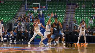 Mens Basketball  BYU vs USD  WCC Tournament Defensive Play of the Game [upl. by Adiazteb]