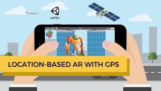 Locationbased Augmented Reality AR Using GPS  AR Tutorials for Beginners  Unity [upl. by Augustine]