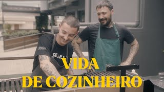 LÉO MOSTRA SUA ROTINA EM UM DOS SEUS RESTAURANTES [upl. by Sonja]