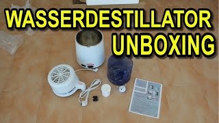 UNBOXING Wasserdestillierer ähnlich LifeBasis [upl. by Atnuhs595]