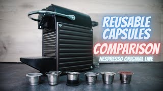 UPDATED Nespresso Refillable Reusable Pods Review Sealpod Capsules Waycap Capmesso Comparison [upl. by Primaveria805]